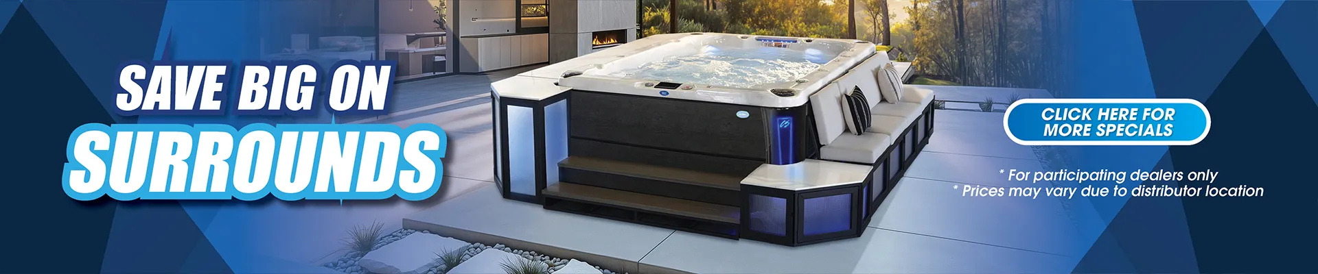 Calspas hot tub being used in a family setting - Allentown